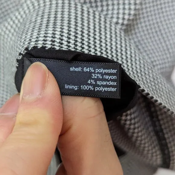 The Limited houndstooth sheath dress size 2 - Picture 3 of 5